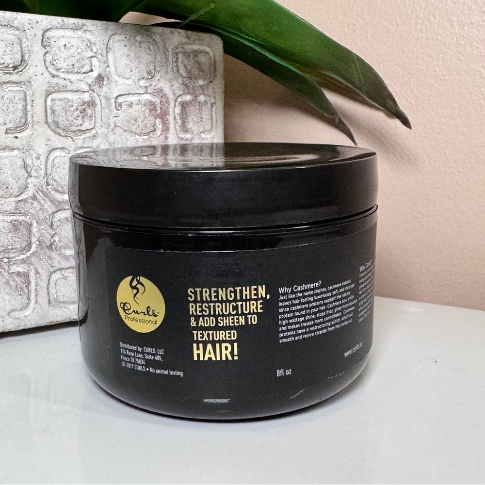 Curls Cashmere + Caviar Hair Masque Deep Conditioner 8oz